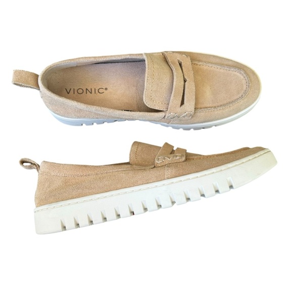 Vionic - Uptown Suede Comfort Loafer Sz 7.5 W - Picture 2 of 11